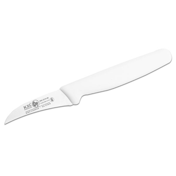 Icel peeling knife 2.75'' straight White