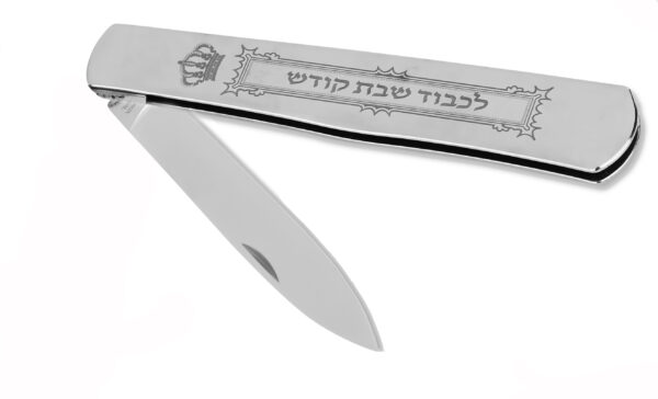 Icel Shabbes Kodesh 5'' straight Folding Knife